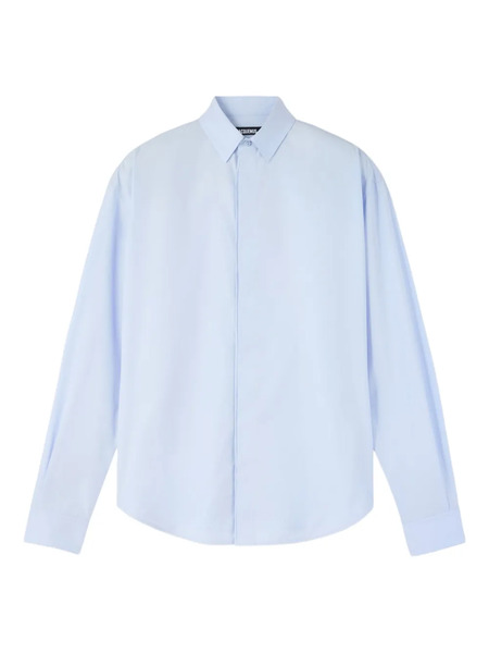  Jacquemus Classic-collar Shirt - Blue 