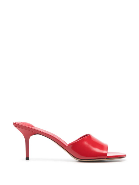  Jacquemus Cubisto Heeled Sandals - Red 