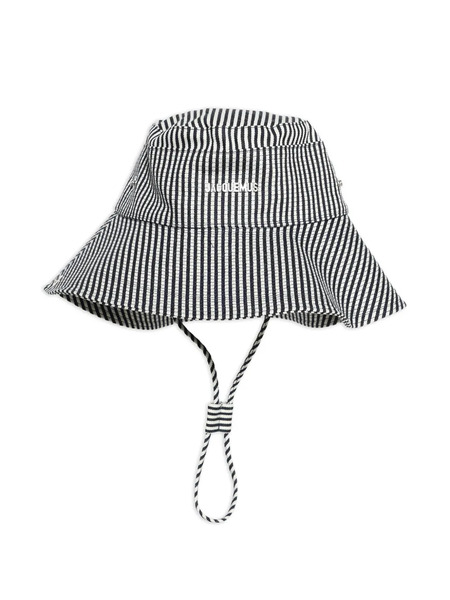  Jacquemus De-nîmes Striped Hat - Blue 