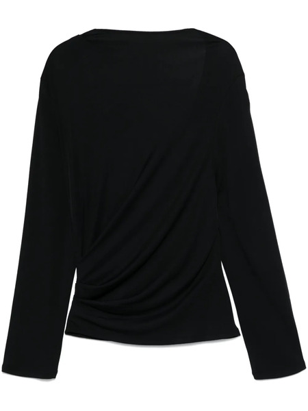  Jacquemus Draped Top - Black 