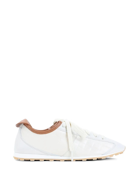  Jacquemus Embossed-trim Sneakers - Neutrals 