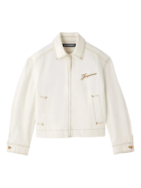  Jacquemus Embroidered Jacket - White 