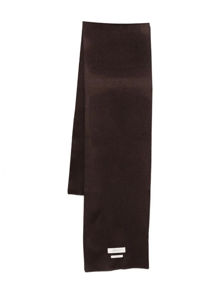  Jacquemus Frayed Cashmere Scarf - Brown 