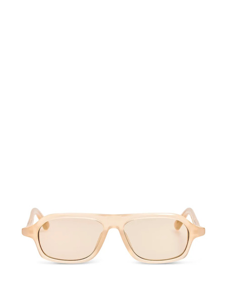  Jacquemus Geometric Sunglasses - Neutrals 