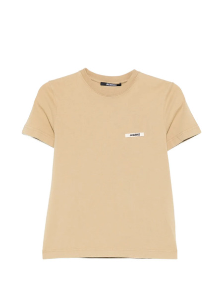  Jacquemus Gros Grain T-shirt - Neutrals 