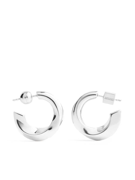  Jacquemus Half-hoop Earrings - Silver 