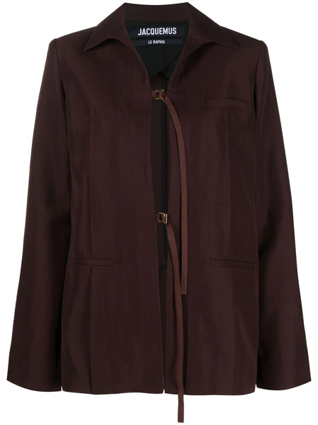  Jacquemus La Veste Amaro Jacket - Brown 