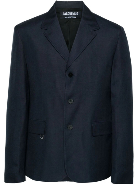  Jacquemus La Veste Cabri Single-breasted Blazer - Blue 