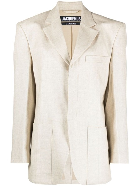  Jacquemus La Veste D'homme Single-breasted Blazer - Neutrals 