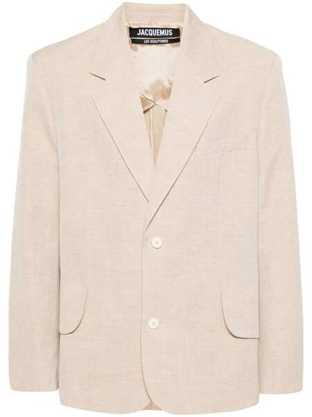  Jacquemus La Veste Titolo Blazer - Neutrals 