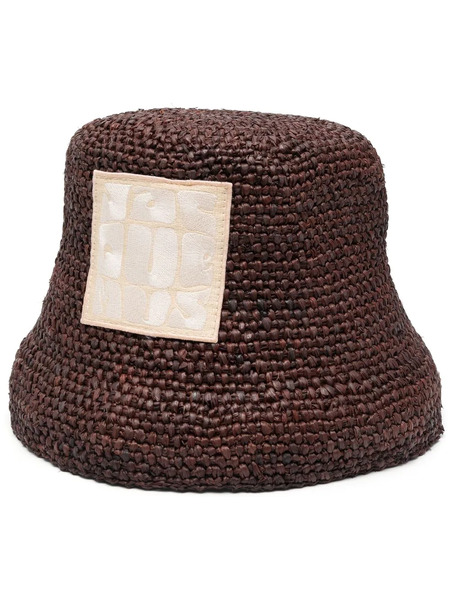  Jacquemus Le Bob Ficiu Bucket Hat - Brown 