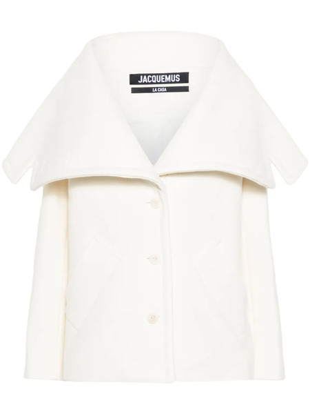  Jacquemus Le Caban Caruso Jacket - White 