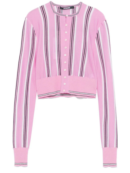  Jacquemus Le Cardigan Spiaggia - Pink 