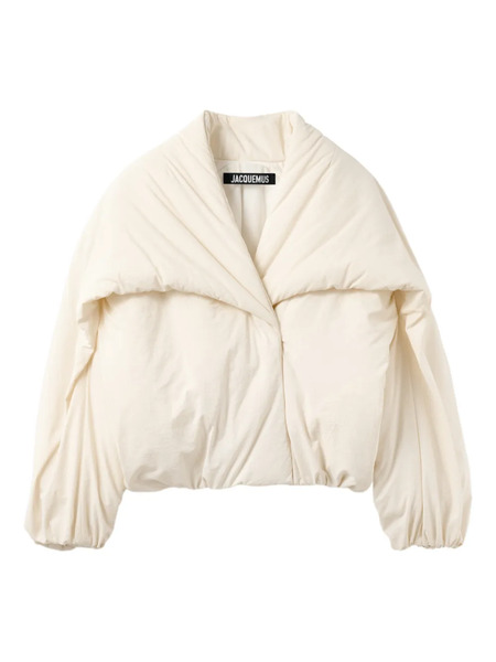  Jacquemus Le Chale Bomber Jacket - White 