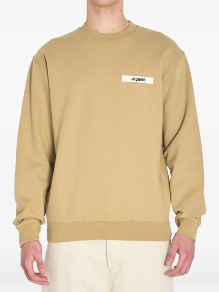  Jacquemus Le Gros Grain Sweatshirt - Neutrals 