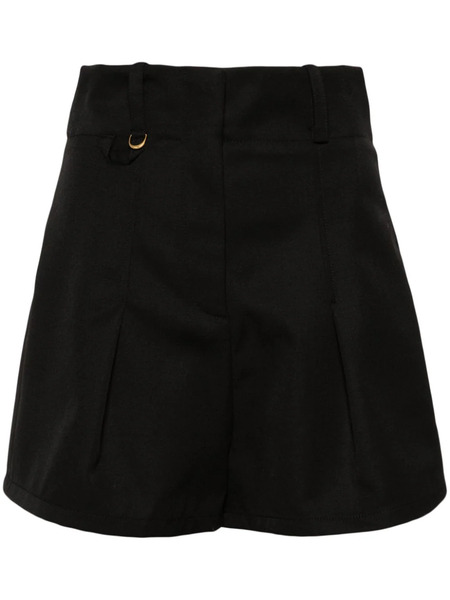  Jacquemus Le Short Bari Pleated Shorts - Black 