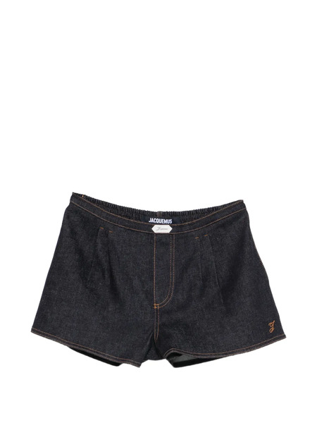  Jacquemus Le Short Denim Shorts - Blue 