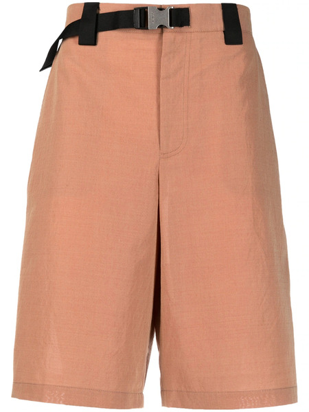  Jacquemus Le Short Meio Belted Shorts - Brown 