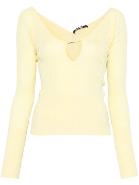  Jacquemus Le Sommet Pralù Top - Yellow 