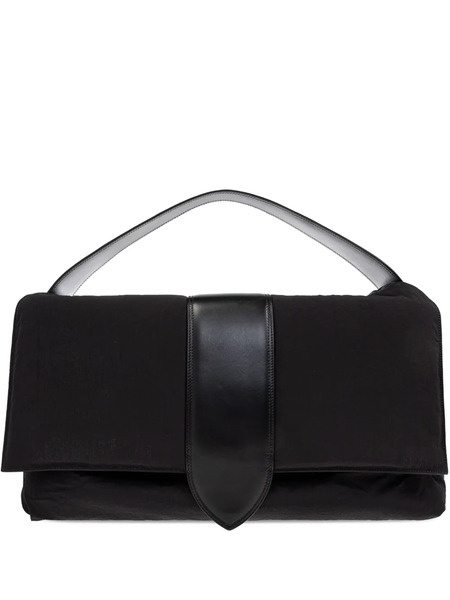  Jacquemus Leather-trimmed Padded Tote Bag - Black 