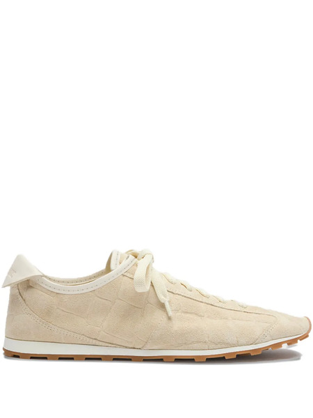  Jacquemus Low-top Suede Sneakers - Neutrals 