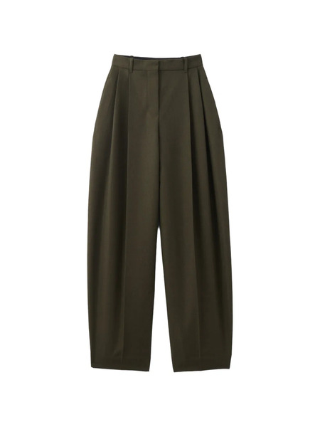  Jacquemus Pleated-front Tailored Trousers - Green 