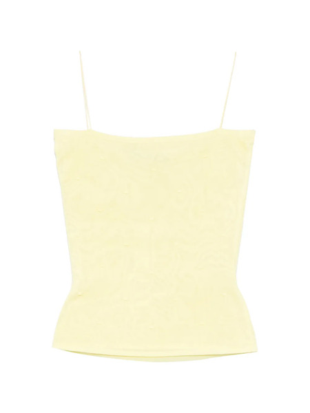  Jacquemus Plumetis Top - Yellow 