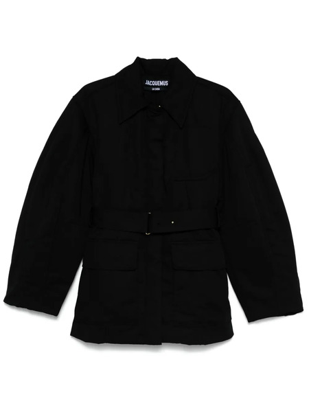  Jacquemus Raglan-sleeve Jacket - Black 