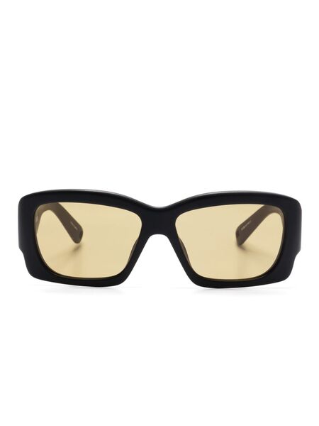  Jacquemus Rectangle-frame Sunglasses - Black 
