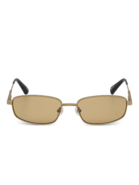  Jacquemus Rectangle-frame Sunglasses - Brown 