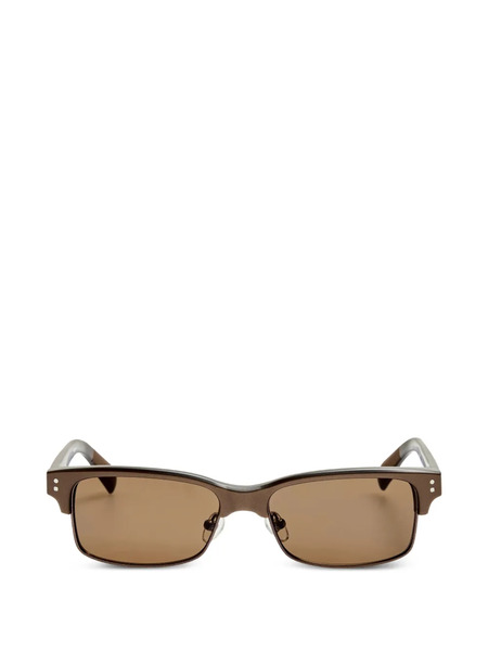  Jacquemus Rectangle Sunglasses - Brown 