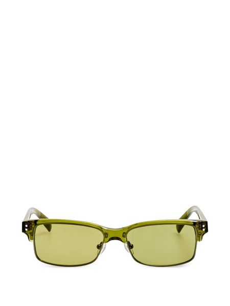  Jacquemus Rectangle Sunglasses - Green 
