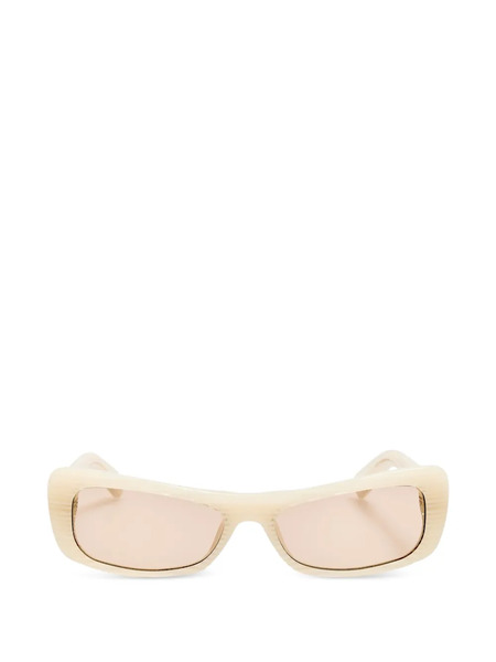  Jacquemus Rectangle Sunglasses - Neutrals 