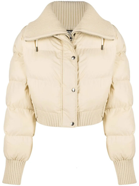  Jacquemus Ribbed-knit Puffer Jacket - Neutrals 