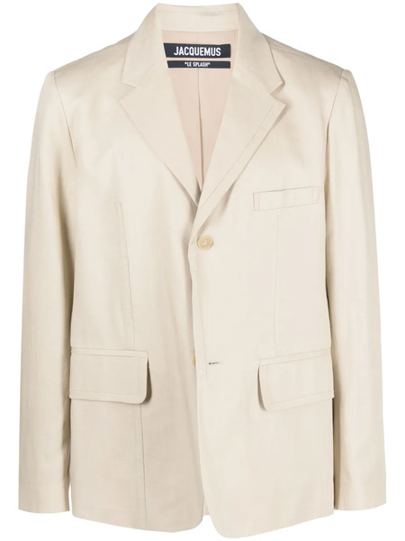  Jacquemus Single-breasted Blazer - Neutrals 