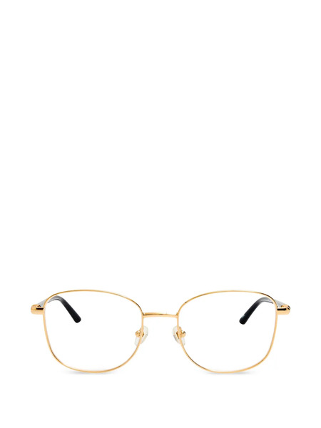  Jacquemus Square Frame Glasses - Gold 