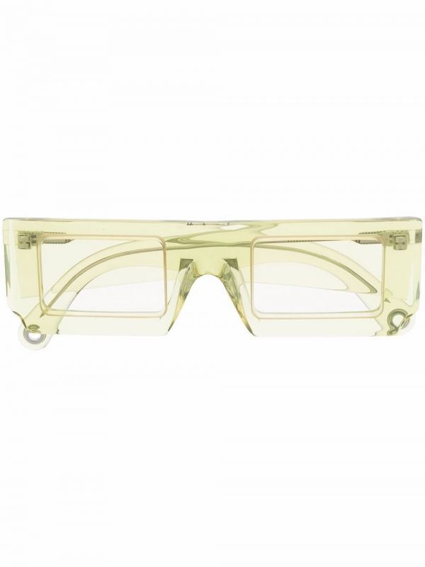  Jacquemus Square Frame Sunglasses - Green 