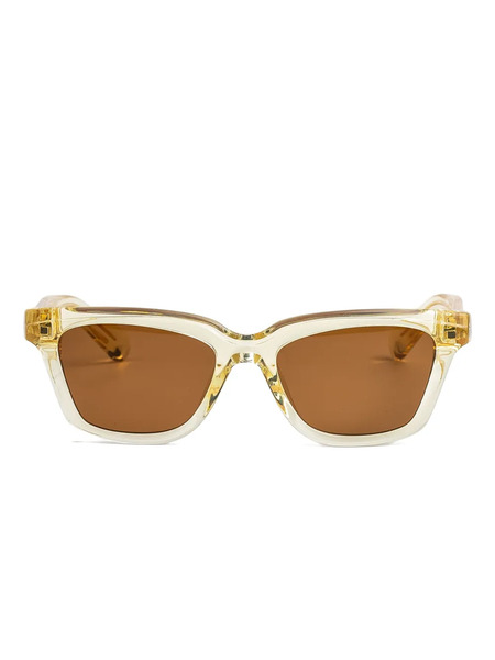 Jacquemus Square-frame Sunglasses - Yellow 