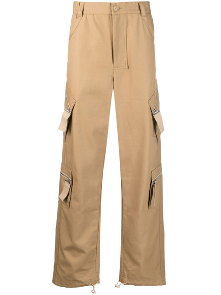  Jacquemus Straight-leg Cargo Trousers - Neutrals 