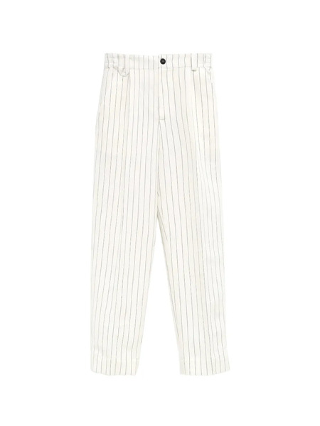  Jacquemus Stripe-pattern Trousers - White 
