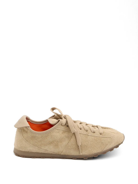  Jacquemus Suede Lace-up Sneakers - Neutrals 