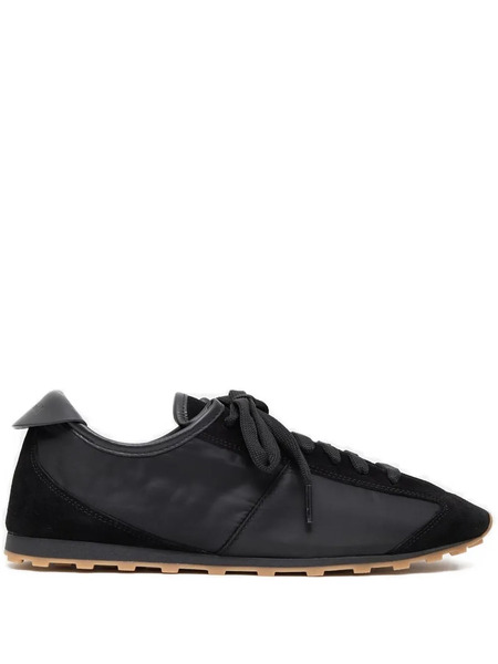  Jacquemus Suede-panel Nylon Trainers - Black 