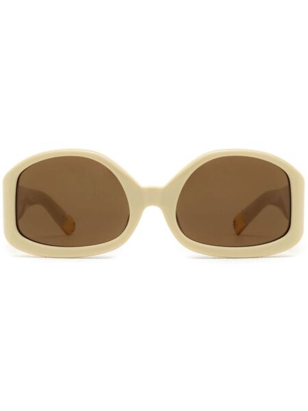  Jacquemus The Colapso Sunglasses - Neutrals 