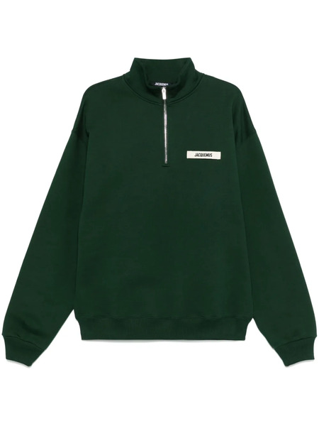  Jacquemus The Gros Grain Sweatshirt - Green 