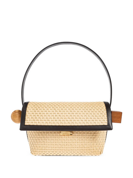  Jacquemus The Rond Carré Shoulder Bag - Neutrals 