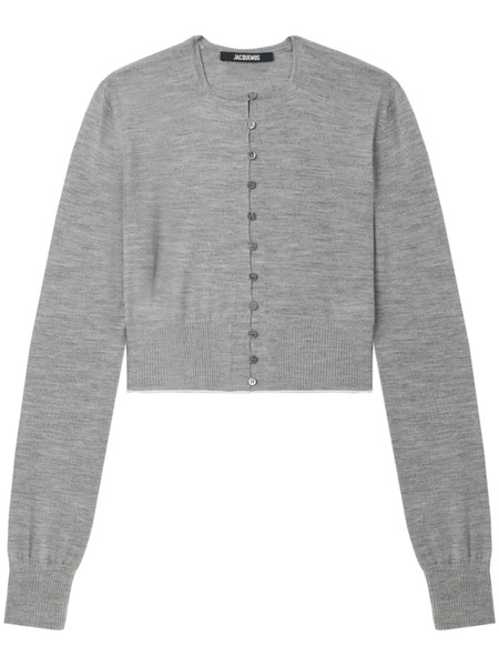  Jacquemus The Spiaggia Cardigan - Grey 