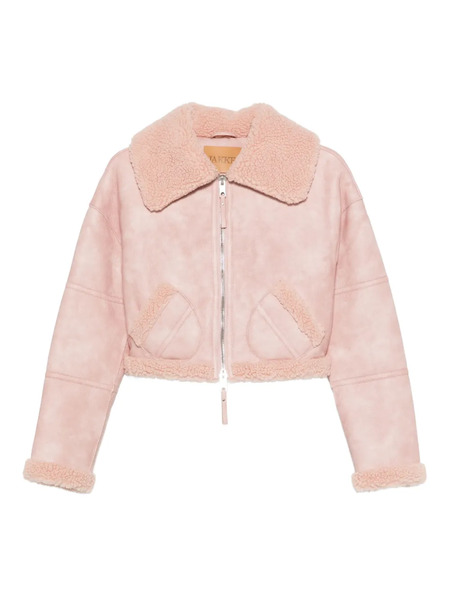  Jakke Sherpa Collar Jacket - Pink 