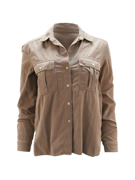  James Perse Button-down Pockets Shirt - Neutrals 