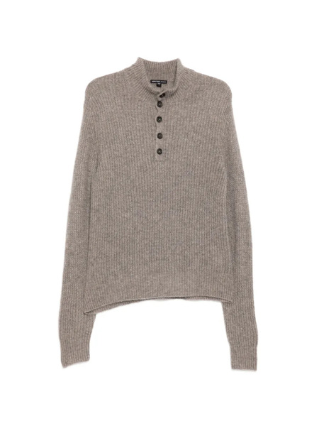  James Perse Button Lightweight Jumper - Neutrals 
