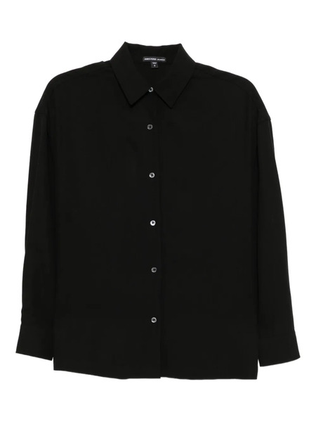  James Perse Button-up Blouse - Black 